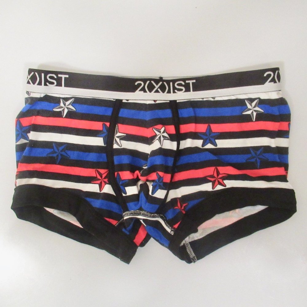 2(X)ist Men's Striped Boxer Briefs Size S/M